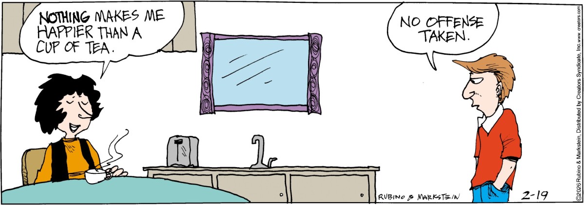 Daily Comics: Daddy's Home By Tony Rubino and Gary Markstein | Light Wave