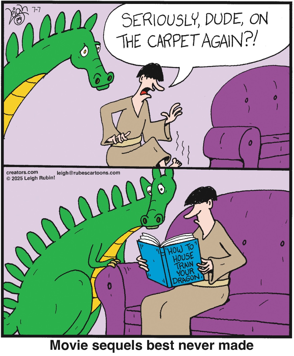 Rubes Carftoons Daily Comics: “Rubes” By Leigh Rubin | Light Wave