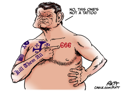 Editorial: Political Cartoons From Crooks & Liars Light Wave