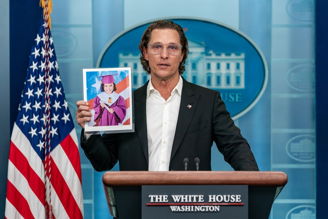 From Actor to Advocate: Matthew McConaughey Launches Program to Rid ...