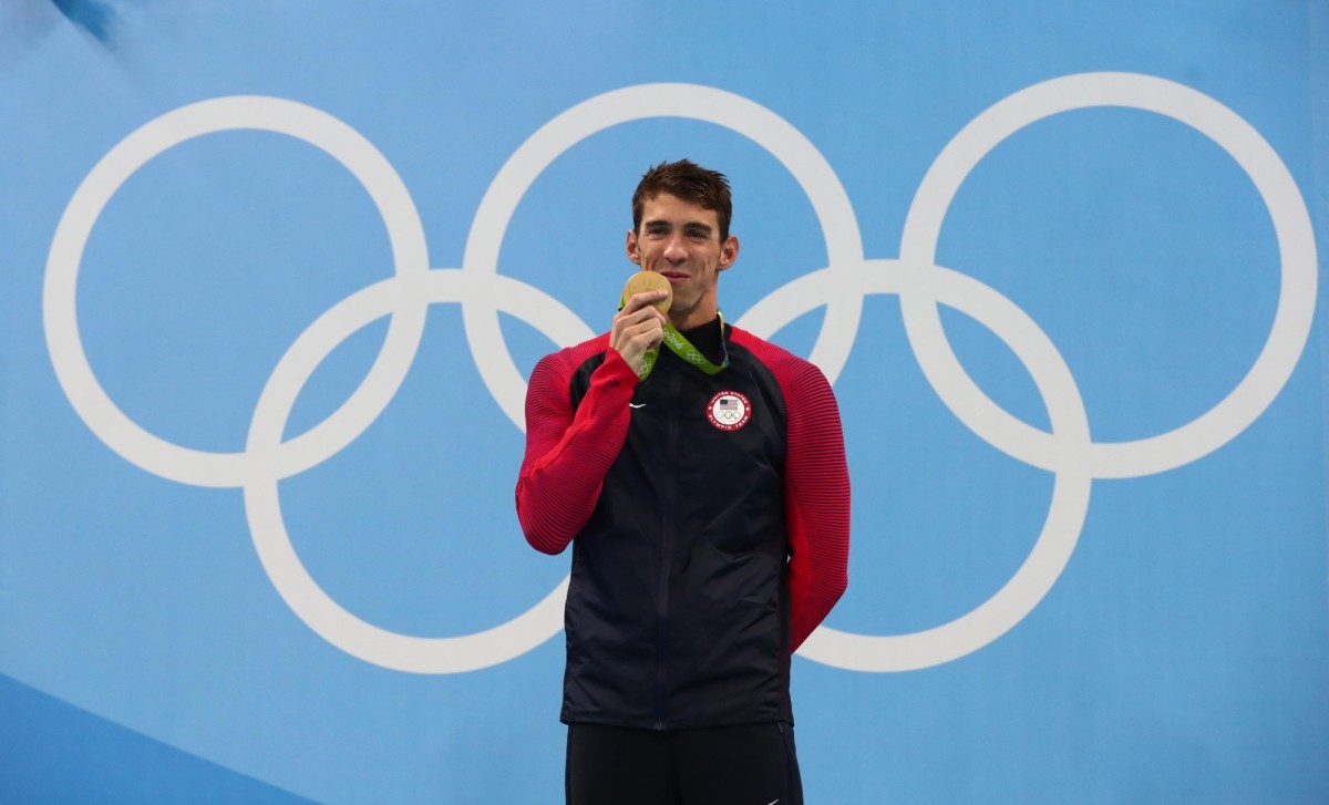 Five time olympic gold medalist